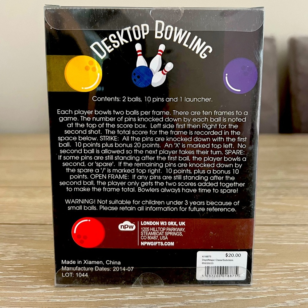 Mini Desk Bowling 🎳 - Picture 3 of 7
